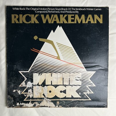 RICK WAKEMAN White Rock 1977 Vinyl LP A&M SP-4614 - VG+