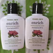 trader joe's enrich face lotion
