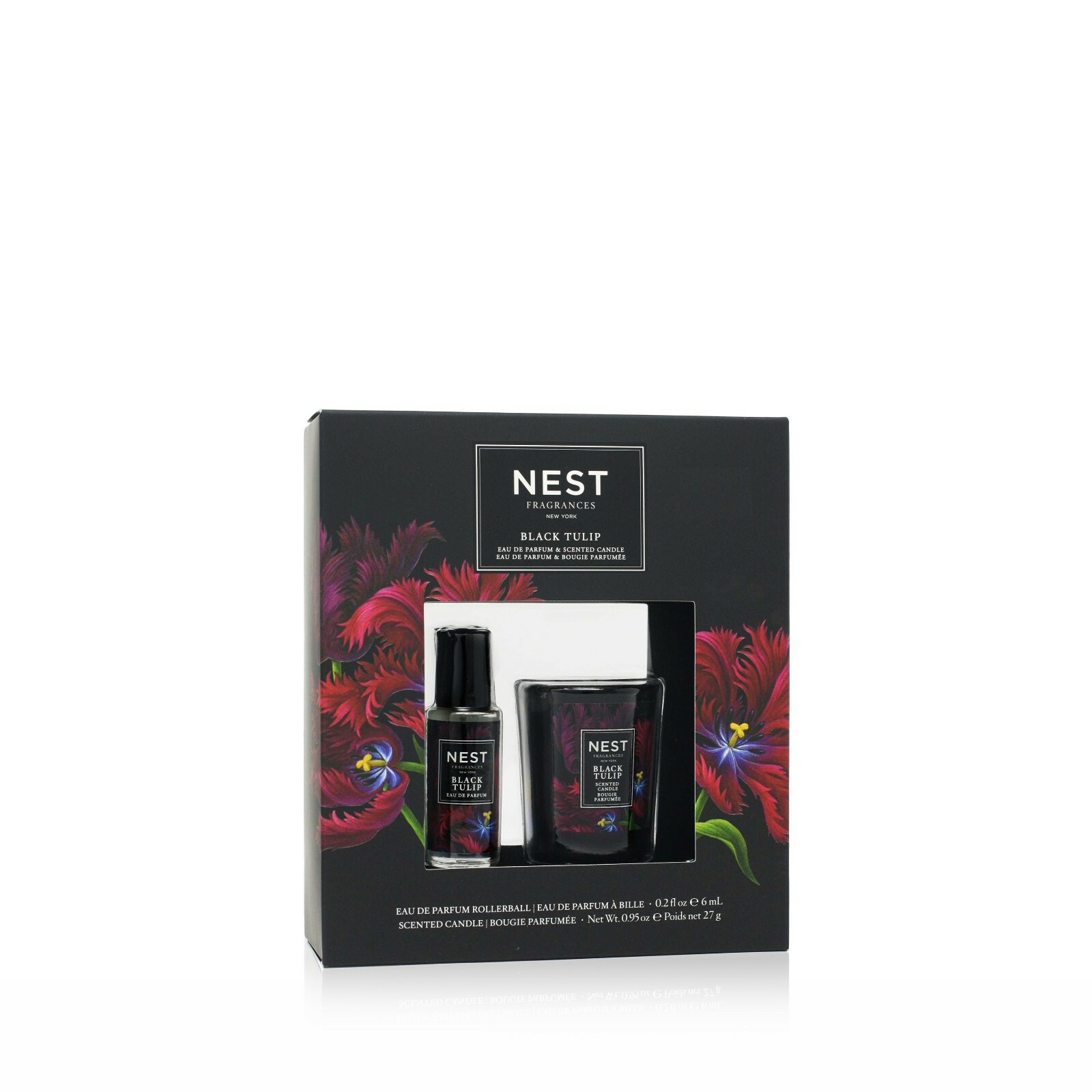 Nest Fragrance Black Tulip Gift Set - Scented Candle & Eau