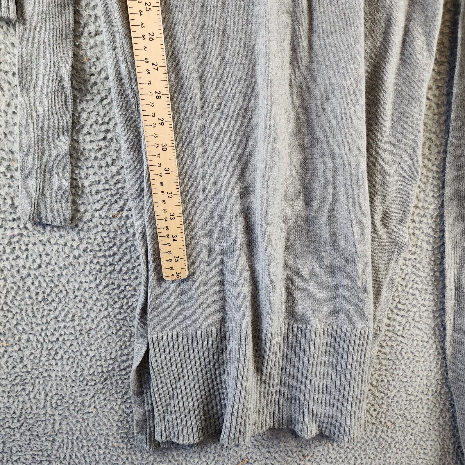 Rails Belted Mila Belted Merino Wool Blend Sweater Dress Women's S Heather Grey~ - Picture 8 of 13