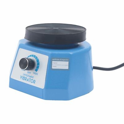 Dental 4'' Round Lab Variable-intensity Model Vibrator 100W For Mixing Plaster