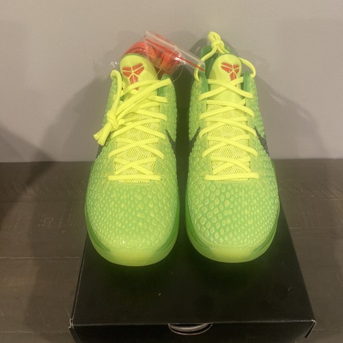 Pre-owned Kobe Vi Protro “grinch” (cw2190-300) Size 10m In Green