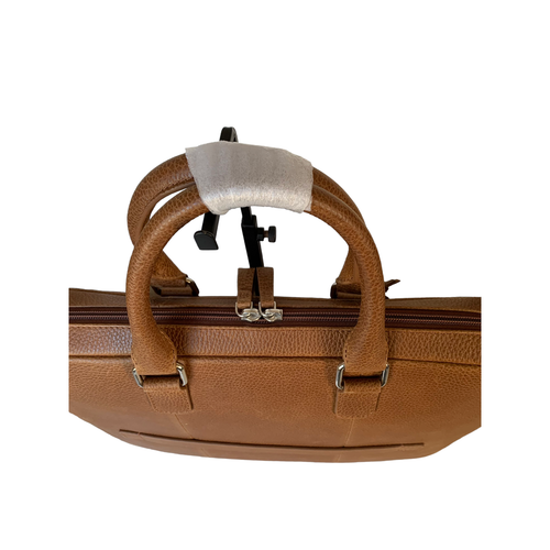 Adamonde - Classic Genuine Leather Briefcase//Laptop Bag - Brown