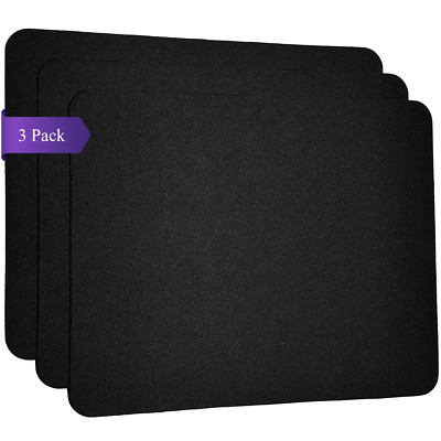 3x Mouse Pad Non-Slip Rubber Base Premium Surface Extra Wide Mice Pad Office PC