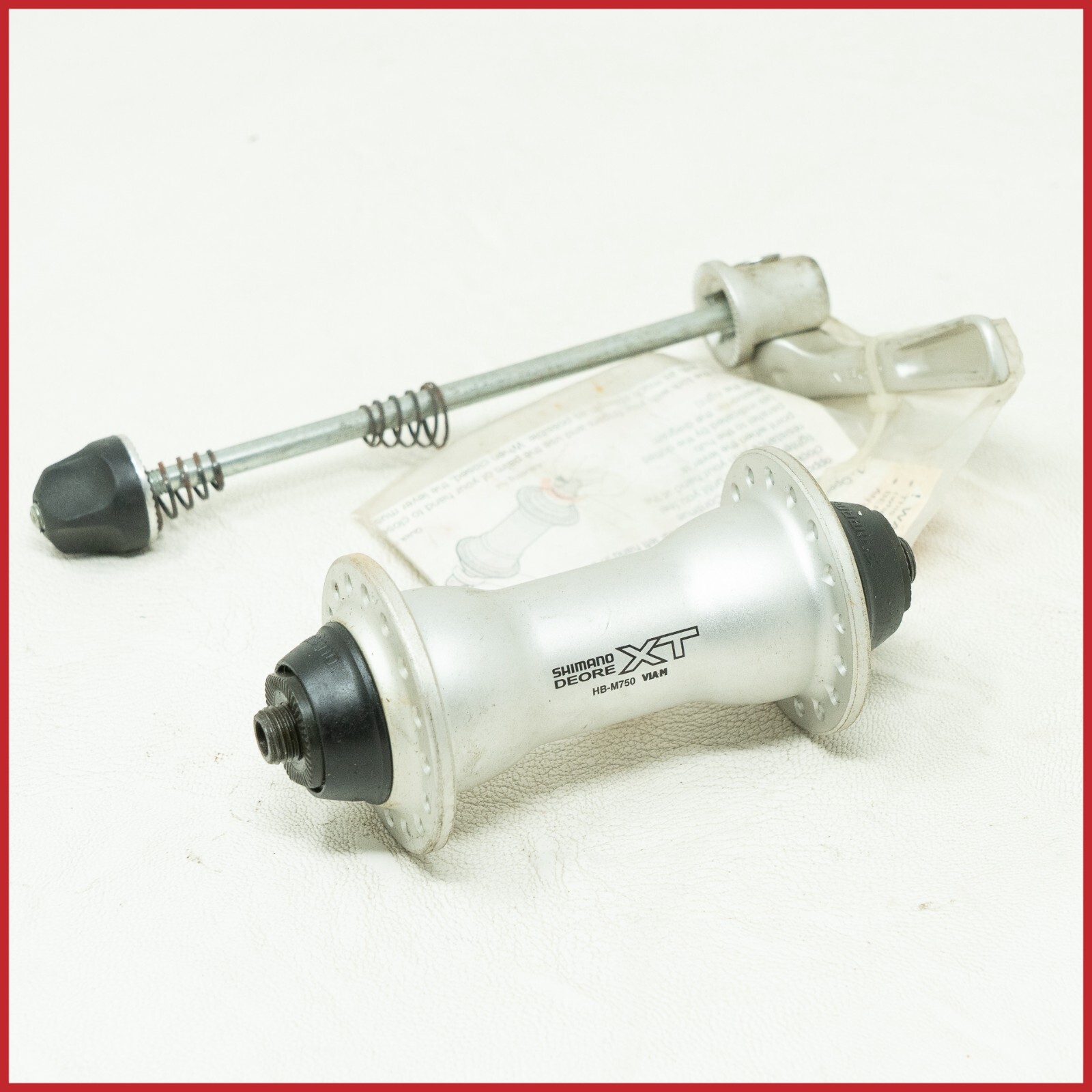 NOS SHIMANO DEORE XT MTB FRONT HUB HB-M750 32H HOLES 90s