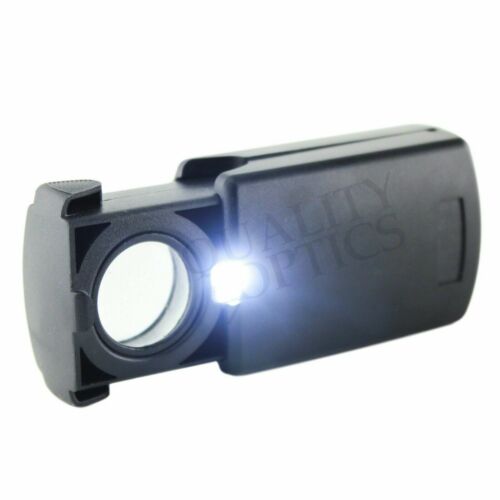 Quality Optics - USA Slide-Out Auto-On LED Illuminated Magnifier 