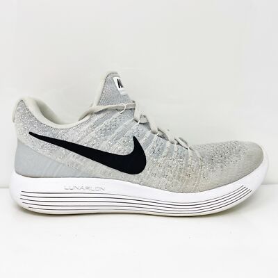 

Nike Womens Lunarepic Low Flyknit 2 863780-100 Серые кроссовки для бега 8.5, Серый, Lunarepic Low Flyknit 2