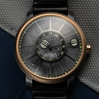 Pre-owned Xeric Trappist-1 Automatic Nasa Edition Meteorite Lunar Module