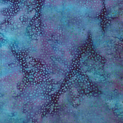 Hoffman Fabrics 885-558 LUPINE, Bali Chops Batik, By The Half Yard