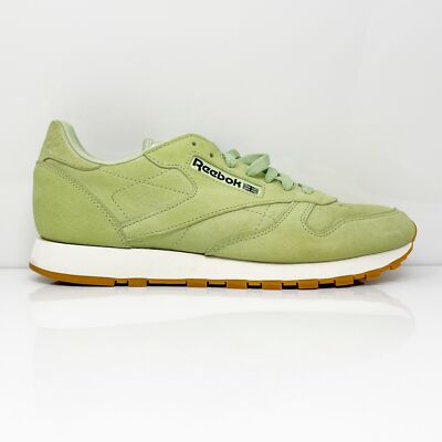 

Reebok Mens Classic BS8968 Зеленая повседневная обувь Кроссовки Размер 9, Зеленый, Classic