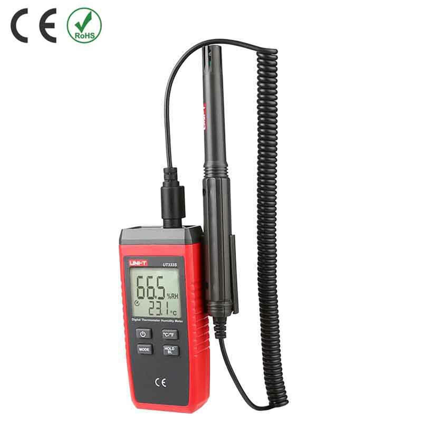 UNI-T UT333S Mini Temperature and Humidity Meter LCD Digital Thermo-Hygrometer✦K