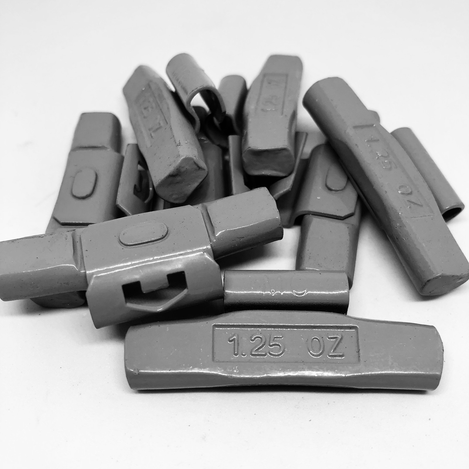 Tire Wheel Balancing Weights Mc Type Clip Combo Kit 0.25 3.00 Oz 65