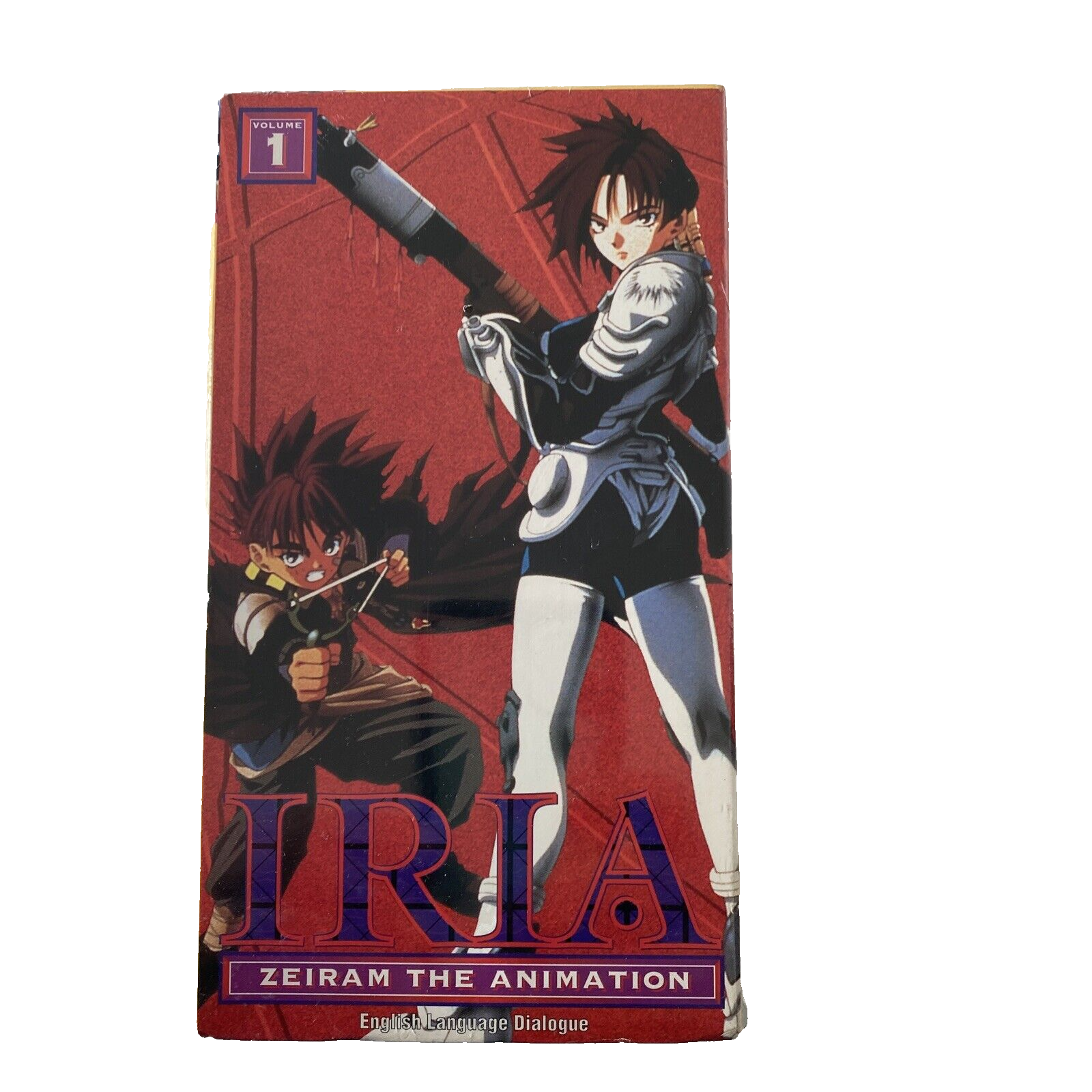 Iria: Zeiram the Animation - Vol. 1 (VHS, 1996, Dubbed)- Sealed
