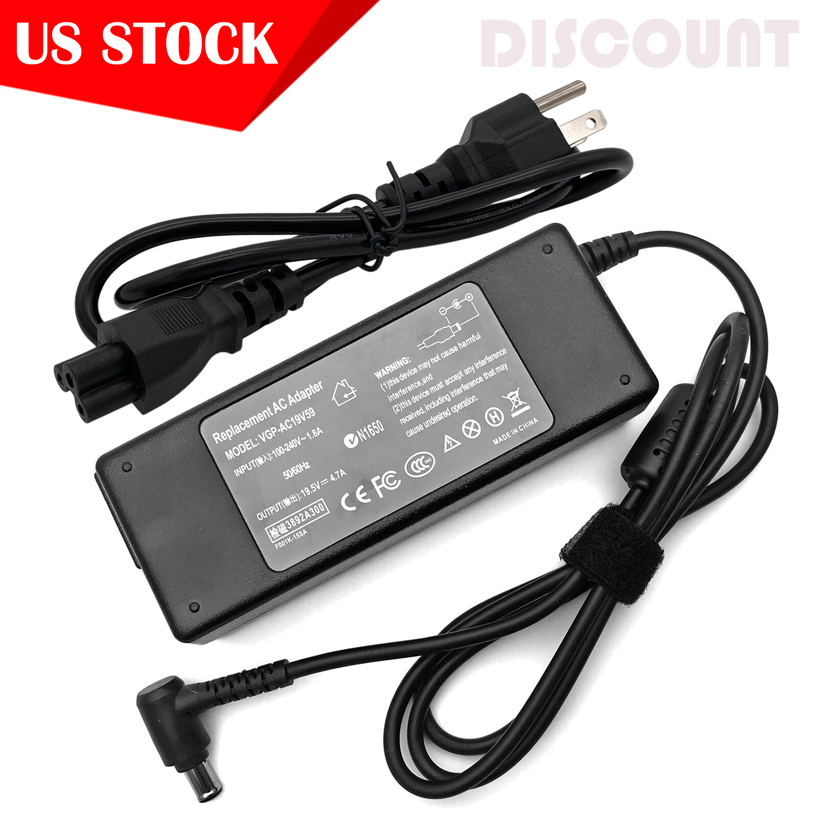 Charger For Lg 24lh4830-pu 24lj4840-wu Smart Led Tv Power Supply Cord