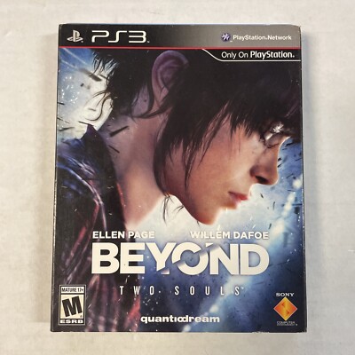 Beyond Two Souls PlayStation 3 (PS3) SteelBook W/ Slipcover No Manual (24)