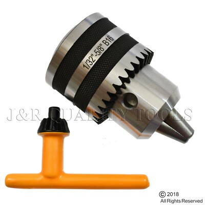 5/8'' REPLACEMENT DRILL CHUCK FOR DRILL PRESS B16 B 16 JACOBS TAPER
