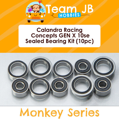 Calandra Racing Concepts GEN X 10se - 10 Pcs Rubber Sealed Bearings Kit