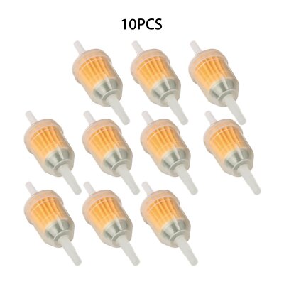 50Pcs Motor Inline Gas Oil Fuel Filter Small Engine For 1/4 - Foto 2