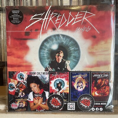 [OST]~SEALED LP~SHREDDER ORPHEUS~[Roland Barker]~Soundtrack~LP+DVD+SHIRT~[SIGNED