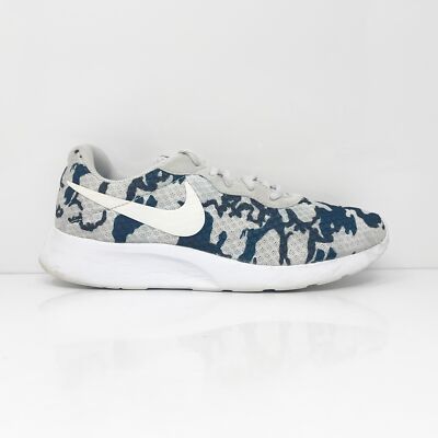 

Nike Womens Tanjun Print 820201-010 Серые кроссовки для бега Размер 7,5, Серый, Tanjun Print