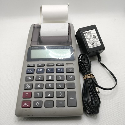 Casio Printing Calculator HR-8L Tested- Works!