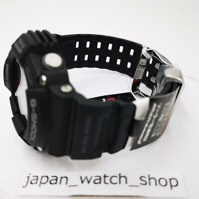 Pre-owned Casio G-shock Gw-9400j-1jf Black Red Master Of Rangeman Men's Watch In Box