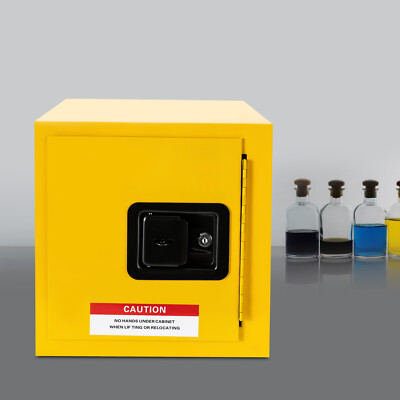 2 Gal Flammable Safety Chemical Liquid Storage Cabinet Explosion-Proof Cabinet