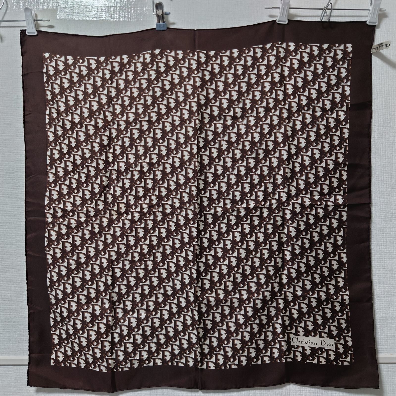 J'ADORE DIOR　スカーフ Christian Dior Jadore Dior Logo Scarf – FRUIT Vintage