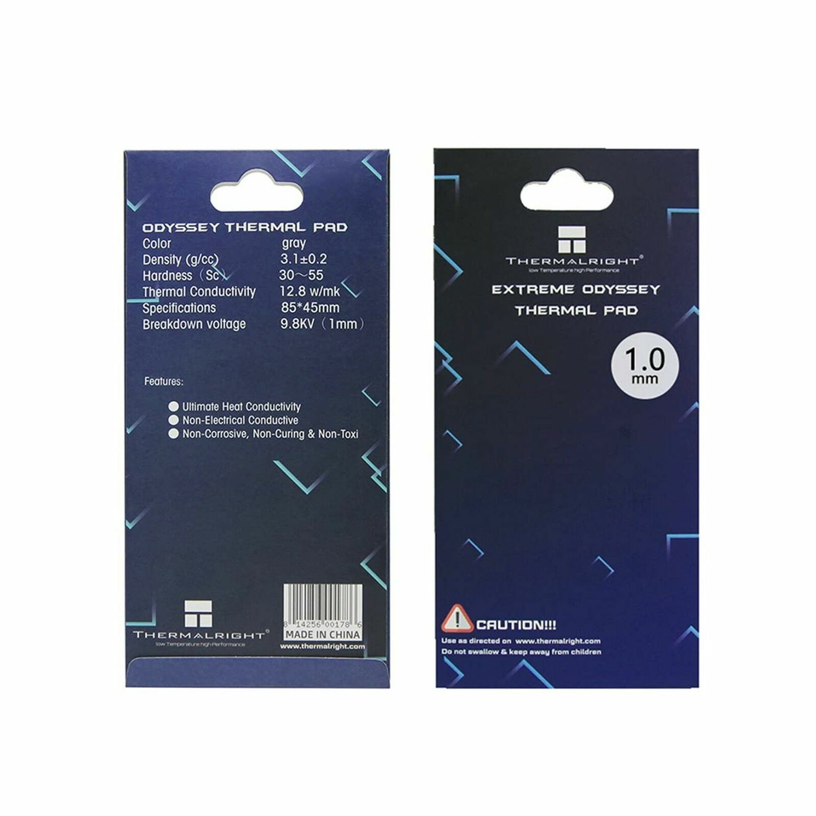 Thermalright ODYSSEY Silicon Thermal Pad 12.8W/mK 85x45x1mm for CPU GPU PS4 XBOX