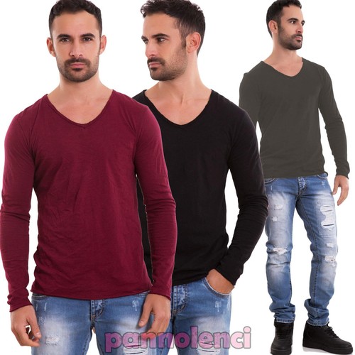 maglie scollate uomo