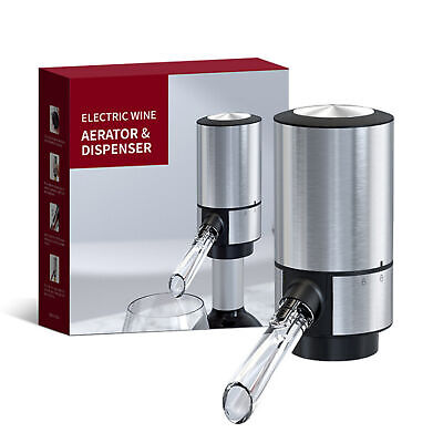 Electric Automatic Wine Aerator Portable Wine Decanter Pump Dispenser Spout