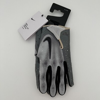 Nike Vapor Jet 7.0 Football Gloves 'Energy Gray' Men's Size XL
