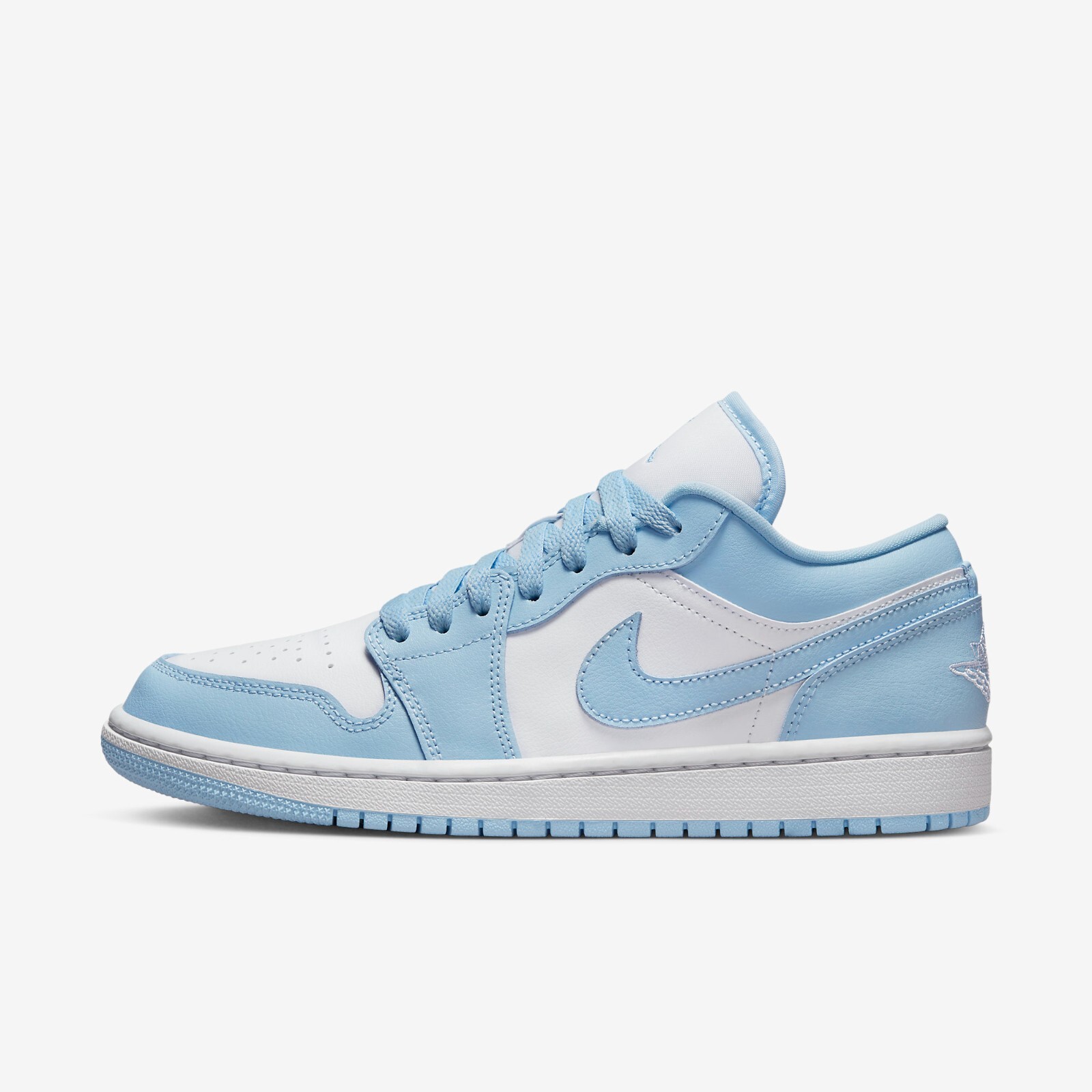 

Jordan 1 Low White Ice Blue Aluminium DC0774-141 Shoes Кроссовки, Jordan 1 Low