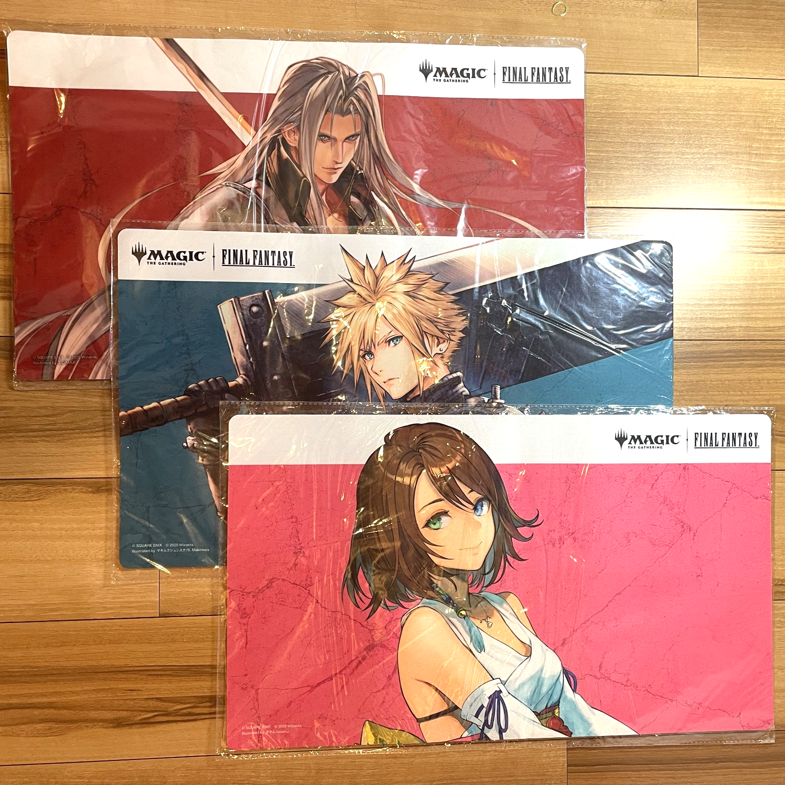 FINAL FANTASY クラウドプレイマット MTG FINAL FANTASY 星の勇者 クラウド プレイマット magiccom