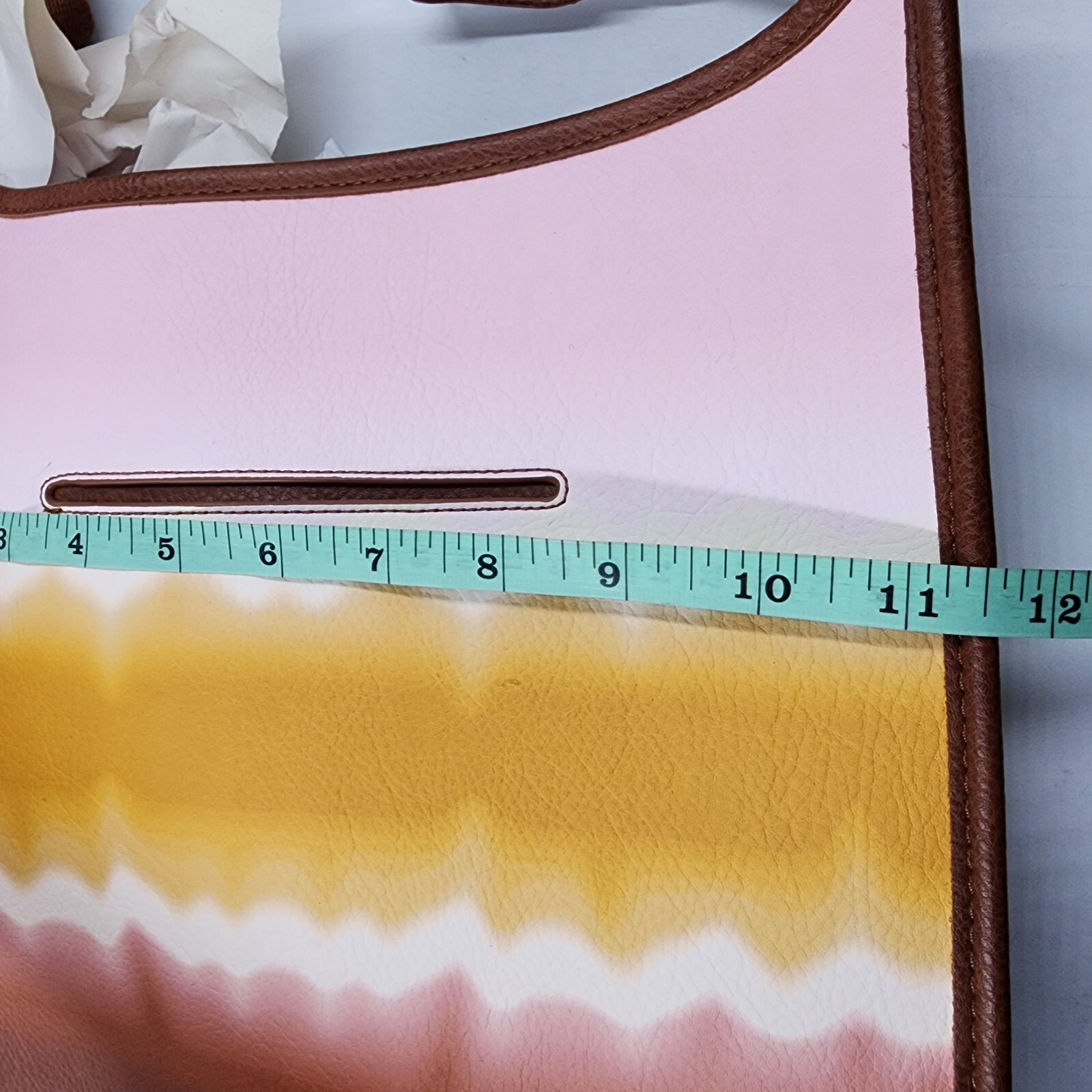 Style & Co Whipstitch Medium Crossbody Bag Women's One Size Dye Block Magnetic - Picture 12 of 19