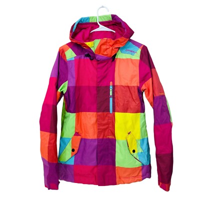 O'Neill Escape Series Waterproof Womens Size S Snowboard Ski Jacket Pink Purple