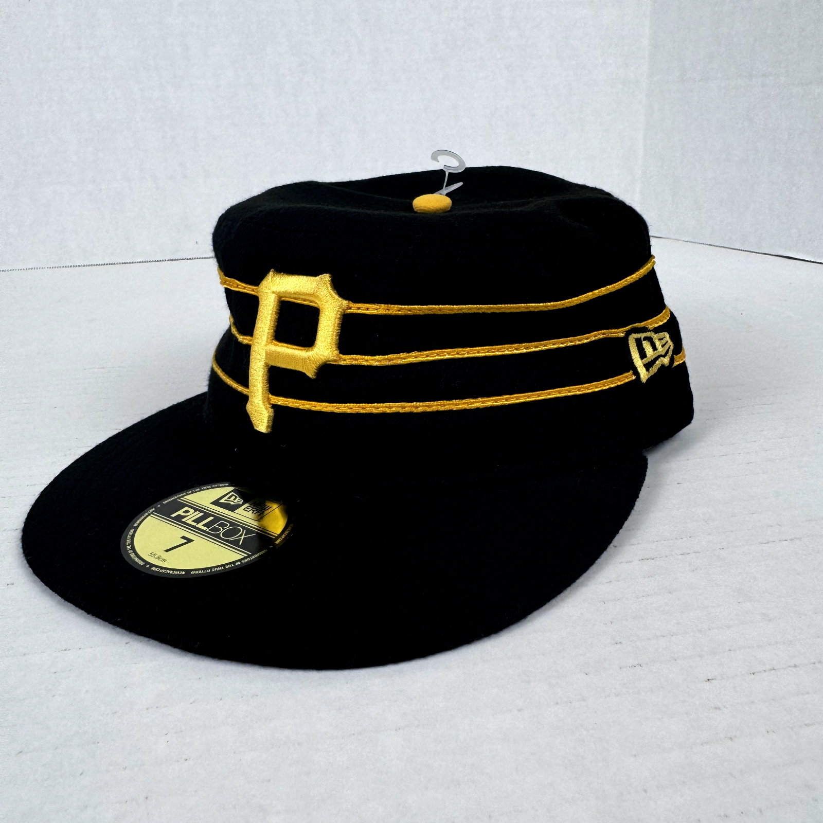 帽子 New Era Pittsburgh Pirates Pillbox Pittsburgh Pirates Fitted Pillbox Cap Hat 8 3/8 66.4cm New