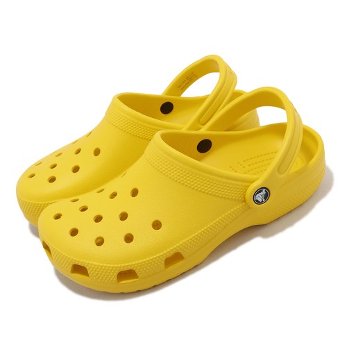 

Crocs Classic Sunflower Мужские повседневные сандалии унисекс без шнуровки Тапочки 10001-75Y, Желтый, Classic