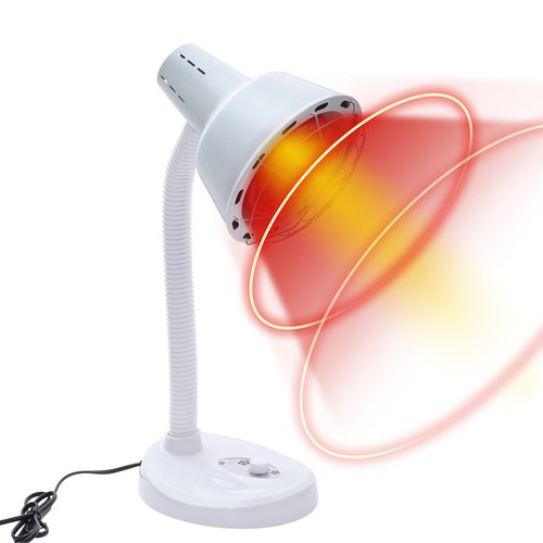 KOLHGNSE 275W Infrarotlampe – Wärmelampe Mit Einstellbarem Kopf Für Massage Und Wellness
