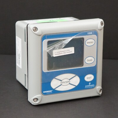 EMERSON ROSEMOUNT 1066-T-FF-60 Liquid Conductivity Transmitter, Fieldbus