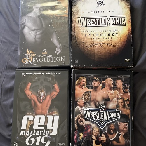 【レアあり】☆WWE DVD 8本セット 2001〜2005☆ レアあり】☆WWE DVD 8本セット 2001〜2005☆ WWE DVDs - Lot of