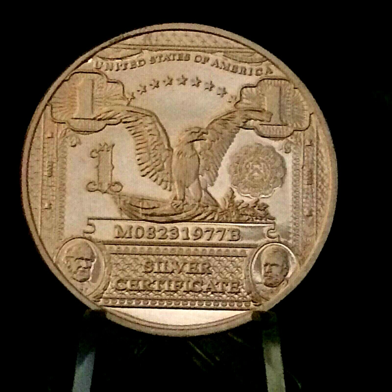 1TROY OZ.999 Fine Copper Round by