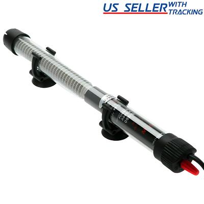 300W Submersible Aquarium Fish Tank Heater Rod Heating Adjustable Thermostat