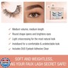 Ardell Naked Lashes 421, 2 Pairs with 1g DUO Pipette, 1 Set