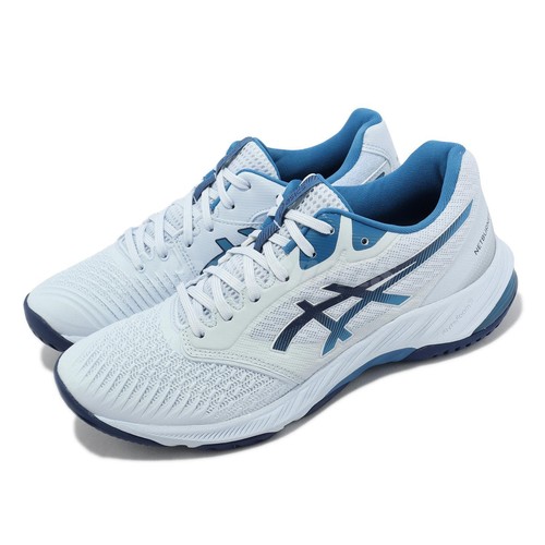 

Мужские волейбольные кроссовки унисекс Asics Netburner Ballistic FF 3 Sky Indigo Blue 1053A055402, Синий, Netburner Ballistic Ff 3