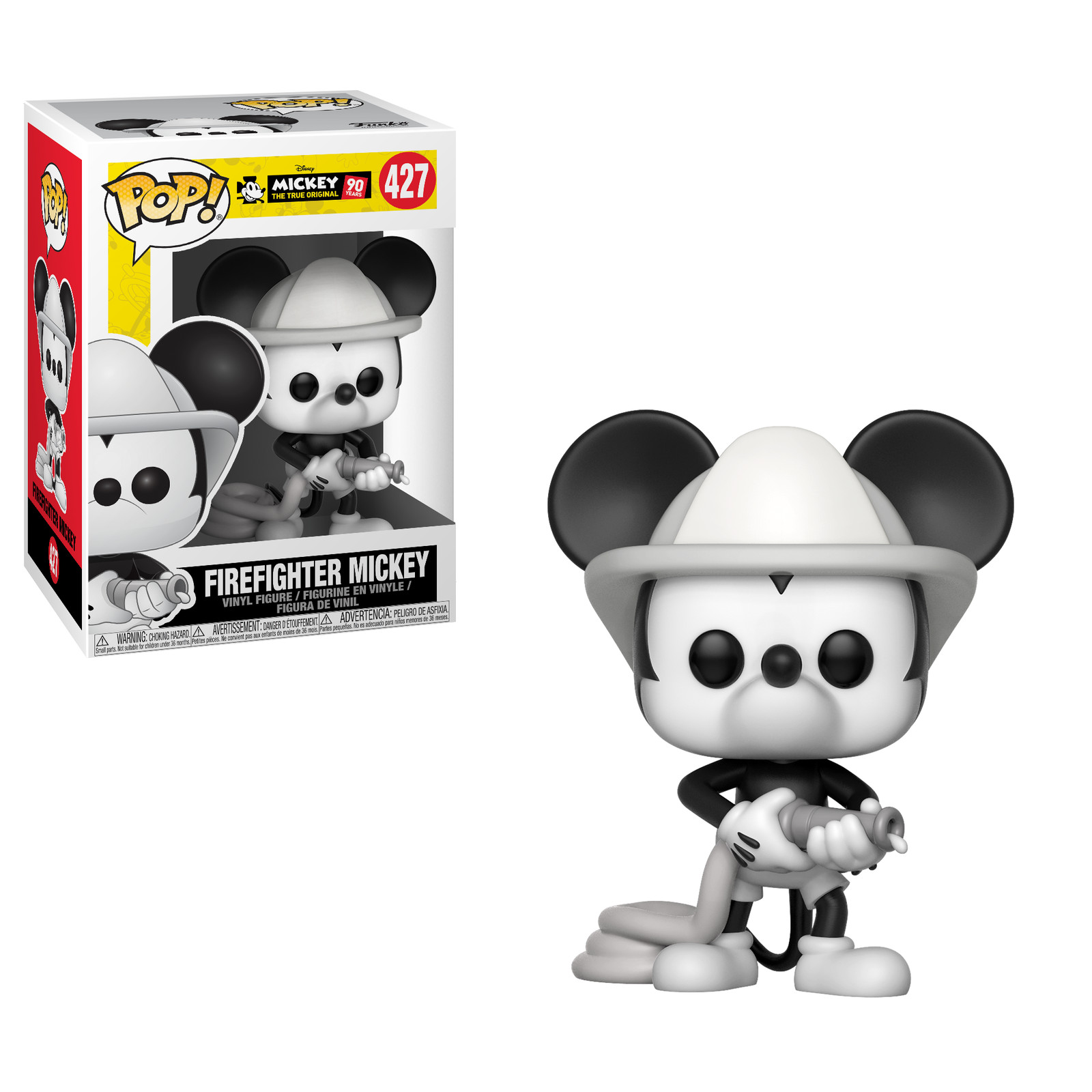 Funko POP Mickey 90-х годов - МИККИ-ПОЖАРНЫЙ №427 - Виниловая фигурка - Новинка