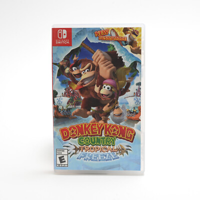 Donkey Kong Country: Tropical Freeze - Nintendo Switch - Excellent Physical Copy