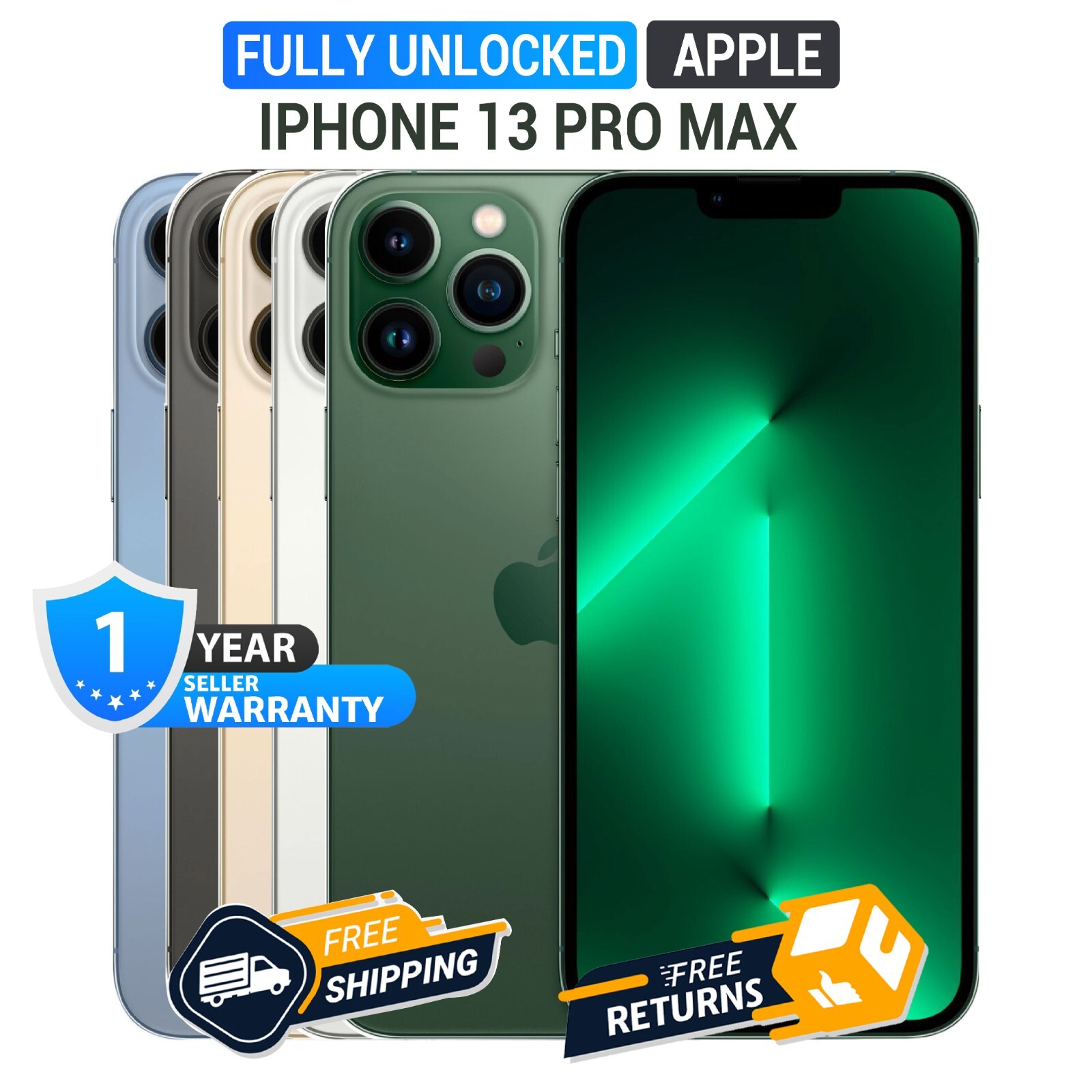 Apple iPhone 13 本体 グリーン 256G 箱、充電コード付き Apple iPhone