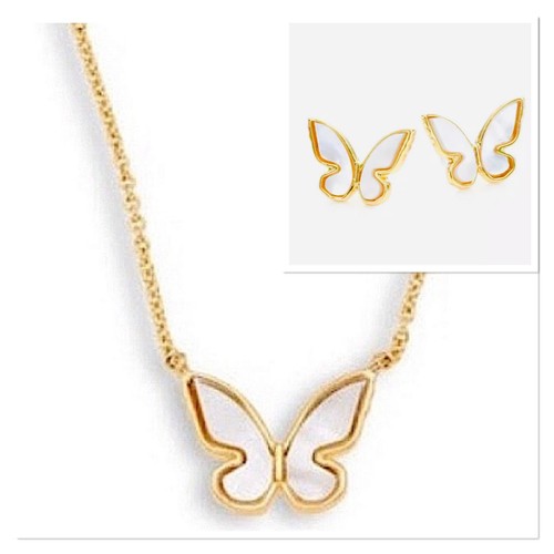kate spade Crystal Butterfly 蝶々ネックレス 関税送料無料 Women's Kate Spade New York butterfly crystal necklace