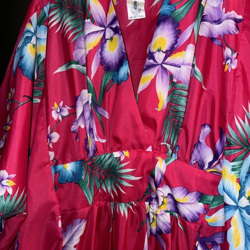 ハワイ　ムームー　S royal creations Royal Creations Hawaii Muumuu Mumu Dress O/S Pink Floral